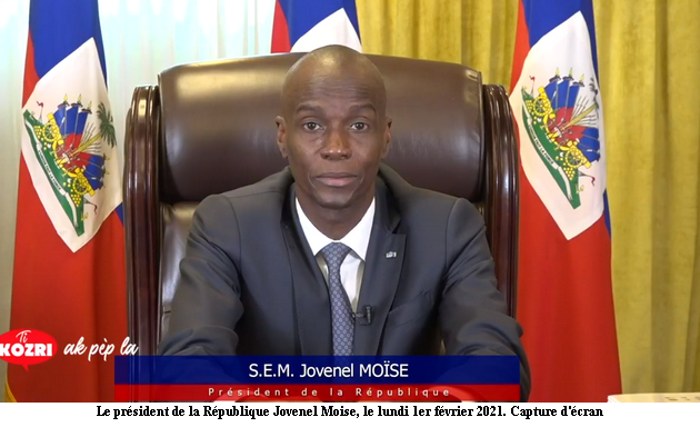 Jovenel Moise espère organiser les élections de septembre 2021 sous l’égide de la nouvelle constitution